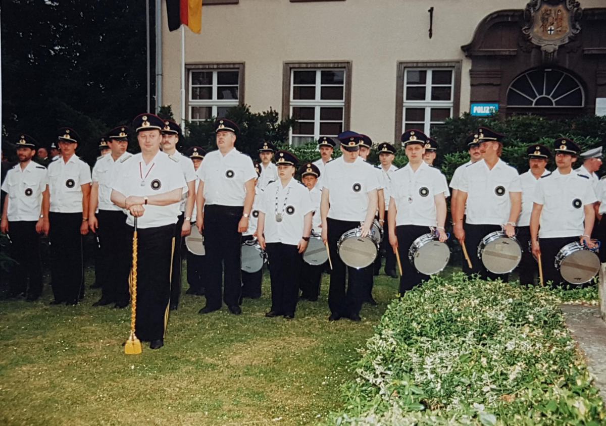 Zapfenstreich Schützenfest Holzheim 1991